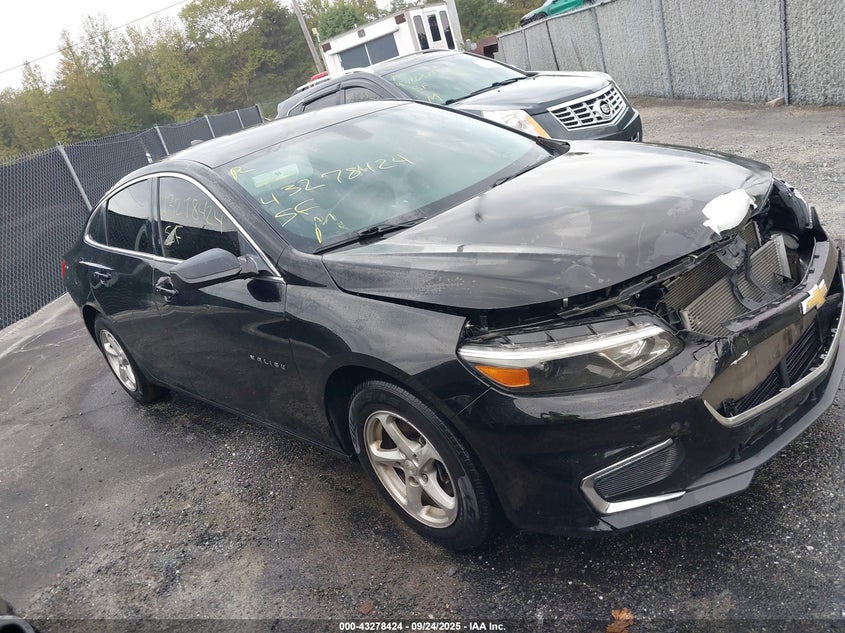 2017 CHEVROLET MALIBU LS - 1G1ZB5ST0HF126818