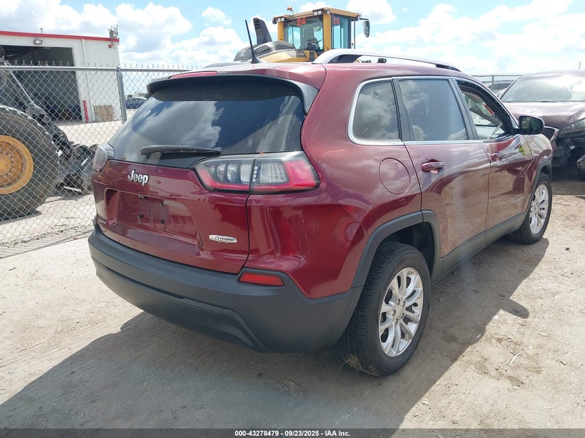 VIN 1C4PJLCB3KD176725 2019 JEEP CHEROKEE LATITUDE FWD