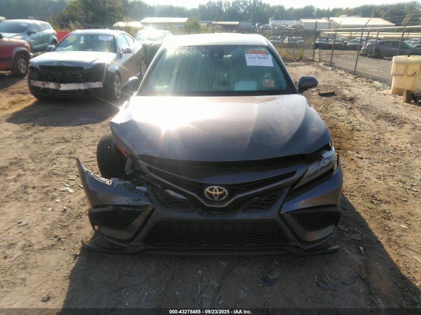 2022 Toyota Camry Se/Se Night Shade VIN: 4T1G11AKXNU627012 Lot: 43278485