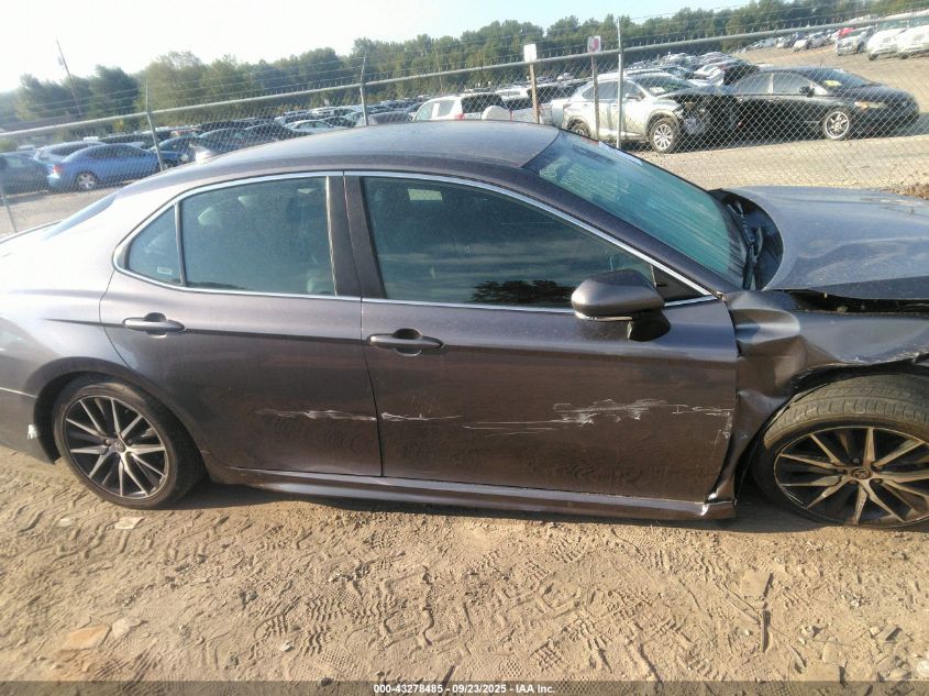 2022 Toyota Camry Se/Se Night Shade VIN: 4T1G11AKXNU627012 Lot: 43278485