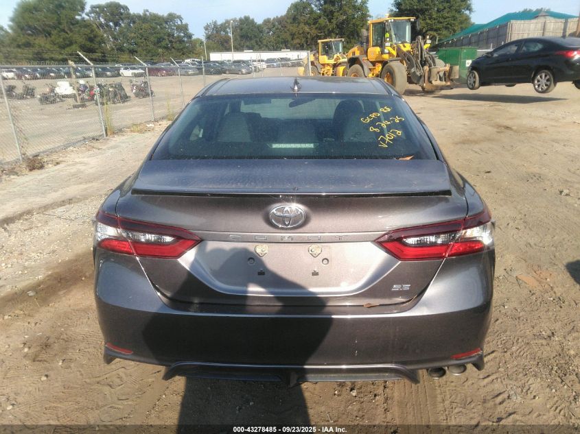 2022 Toyota Camry Se/Se Night Shade VIN: 4T1G11AKXNU627012 Lot: 43278485