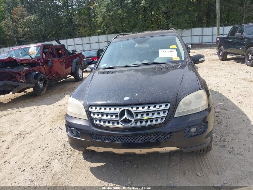 2007 Mercedes-Benz Ml 350 4Matic VIN: 4JGBB86E97A295653 Lot: 43278488