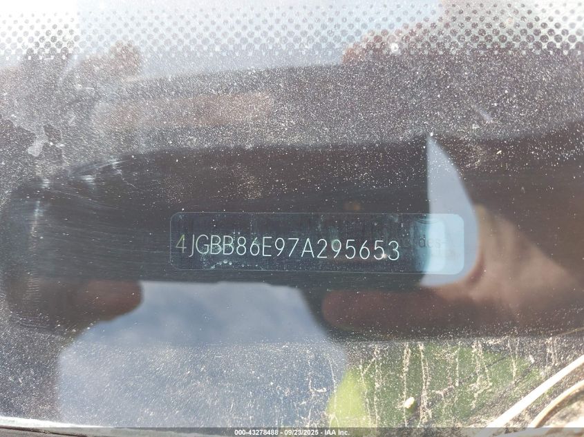 2007 Mercedes-Benz Ml 350 4Matic VIN: 4JGBB86E97A295653 Lot: 43278488