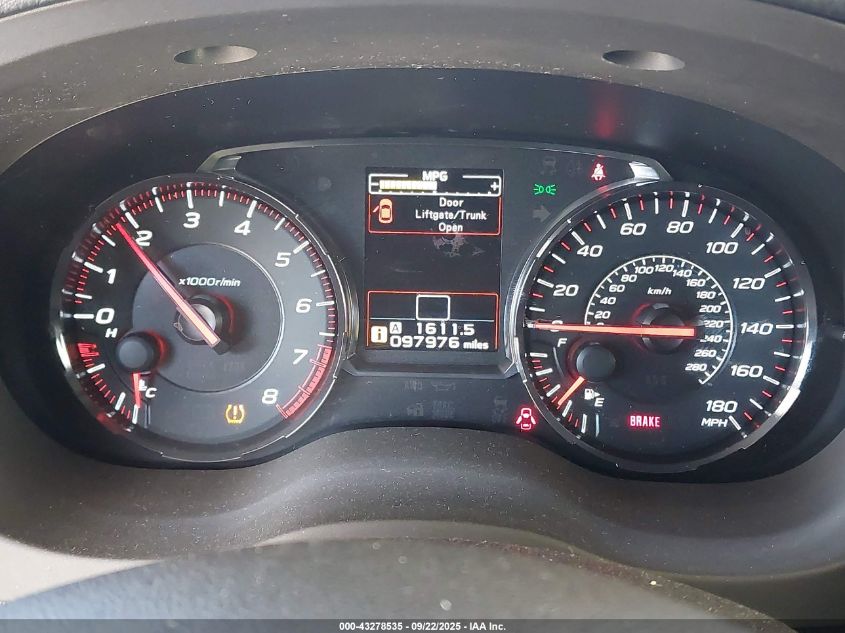 2020 Subaru Wrx VIN: JF1VA1A68L9801387 Lot: 43278535