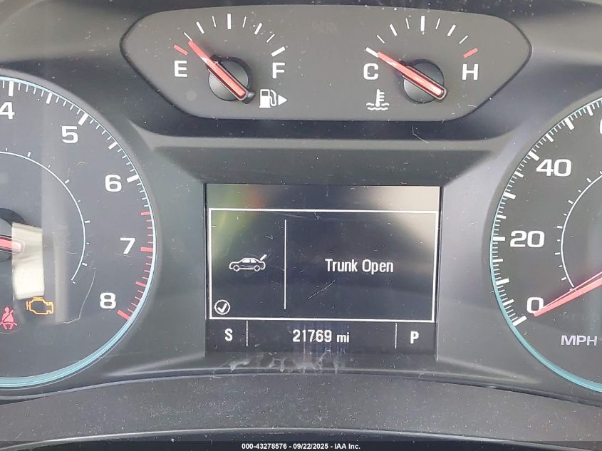 2022 Chevrolet Malibu Fwd Lt VIN: 1G1ZD5STXNF161663 Lot: 43278576