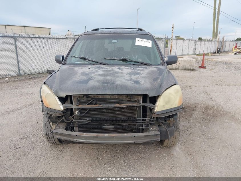 2004 Honda Pilot Ex-L VIN: 2HKYF18514H523365 Lot: 43278578