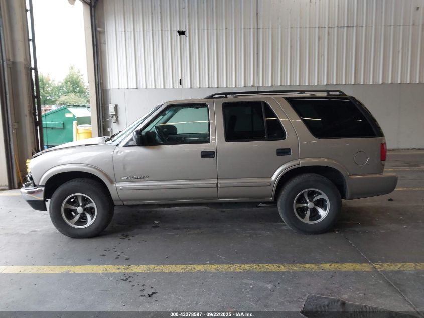 2005 Chevrolet Blazer Ls VIN: 1GNCS13X85K109329 Lot: 43278597