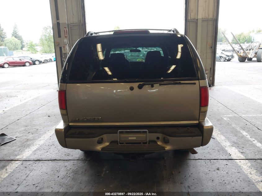 2005 Chevrolet Blazer Ls VIN: 1GNCS13X85K109329 Lot: 43278597