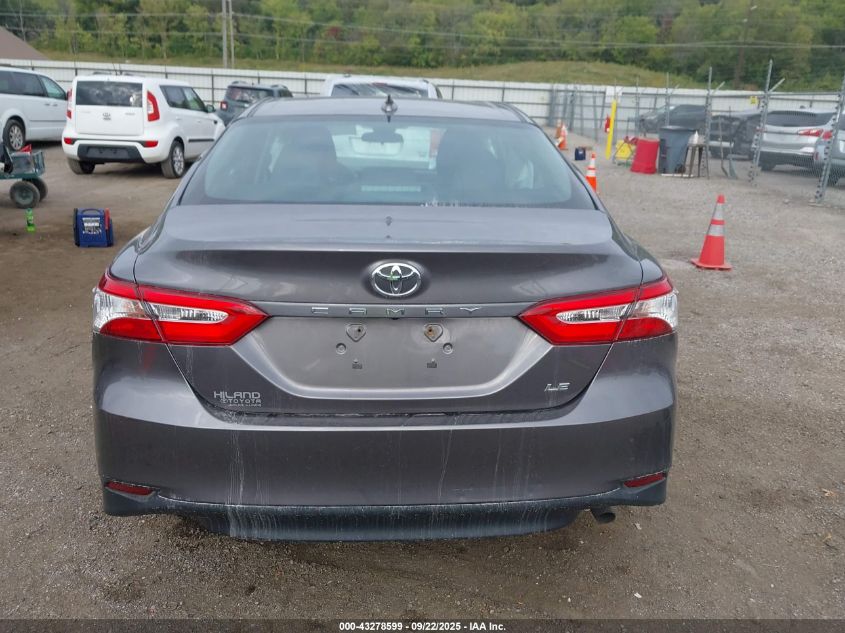 2019 Toyota Camry Le VIN: 4T1B11HK7KU851382 Lot: 43278599