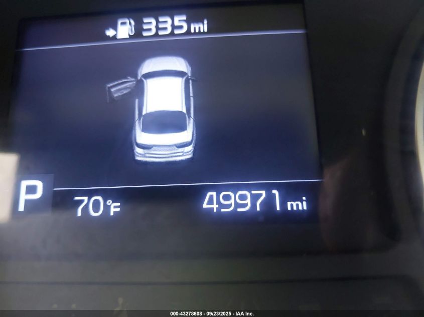 2019 Kia Optima S VIN: 5XXGT4L38KG362050 Lot: 43278608