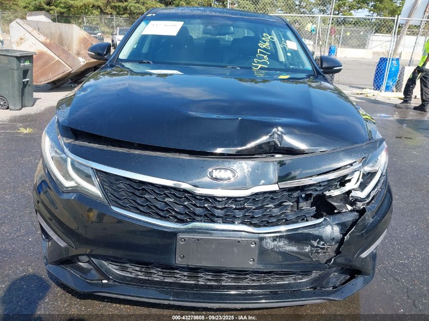 2019 Kia Optima S VIN: 5XXGT4L38KG362050 Lot: 43278608