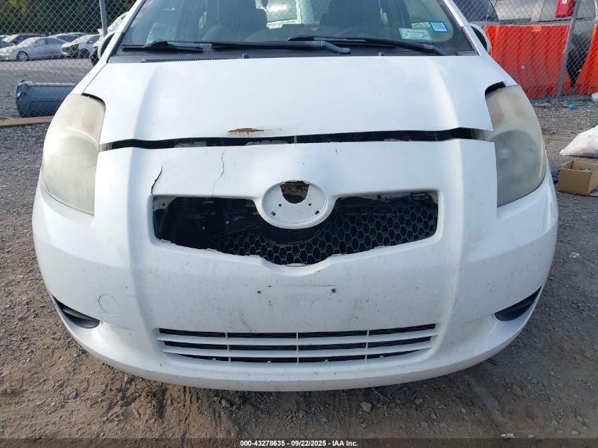 2007 Toyota Yaris VIN: JTDJT923475094484 Lot: 43278635