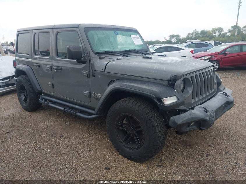 2019 JEEP WRANGLER UNLIMITED SPORT S 4X4 - 1C4HJXDG4KW626425