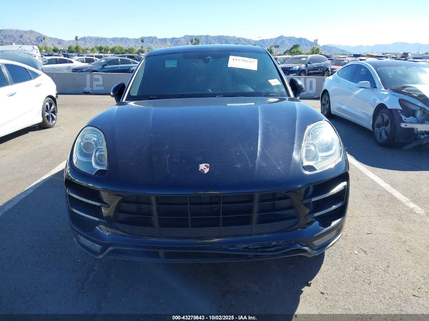 2015 Porsche Macan Turbo VIN: WP1AF2A58FLB94002 Lot: 43278643