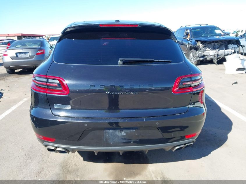 2015 Porsche Macan Turbo VIN: WP1AF2A58FLB94002 Lot: 43278643