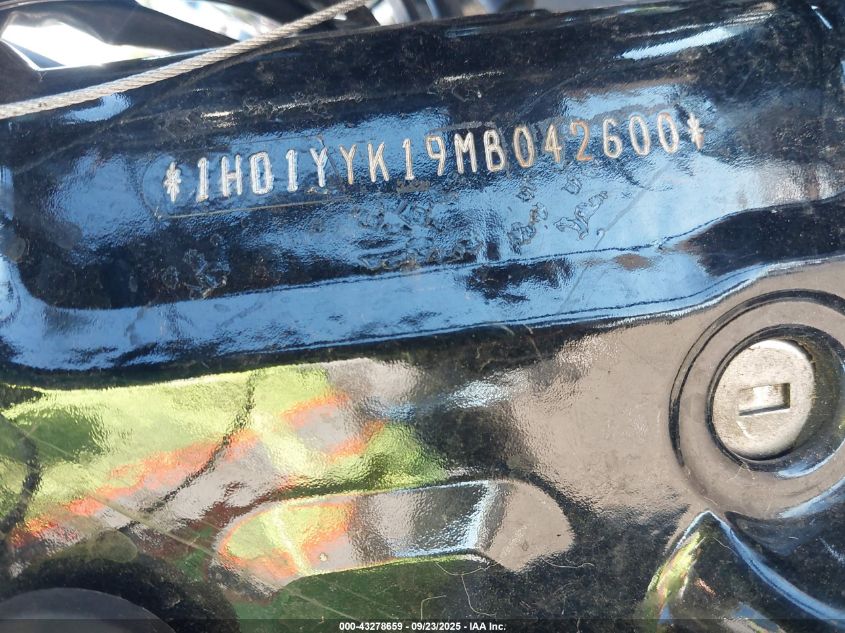 2021 Harley-Davidson Fxbbs VIN: 1HD1YYK19MB042600 Lot: 43278659