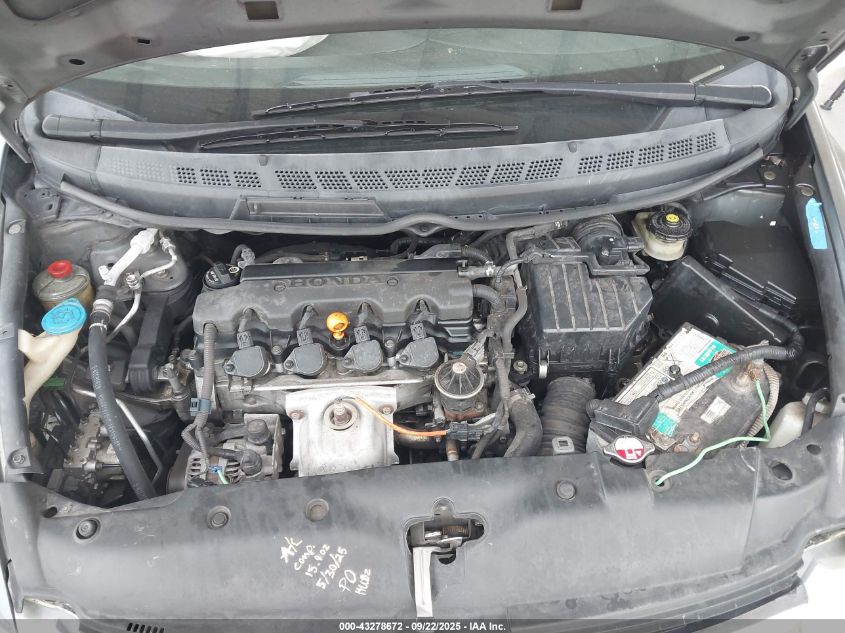 2010 Honda Civic Lx VIN: 2HGFA1F52AH327384 Lot: 43278672