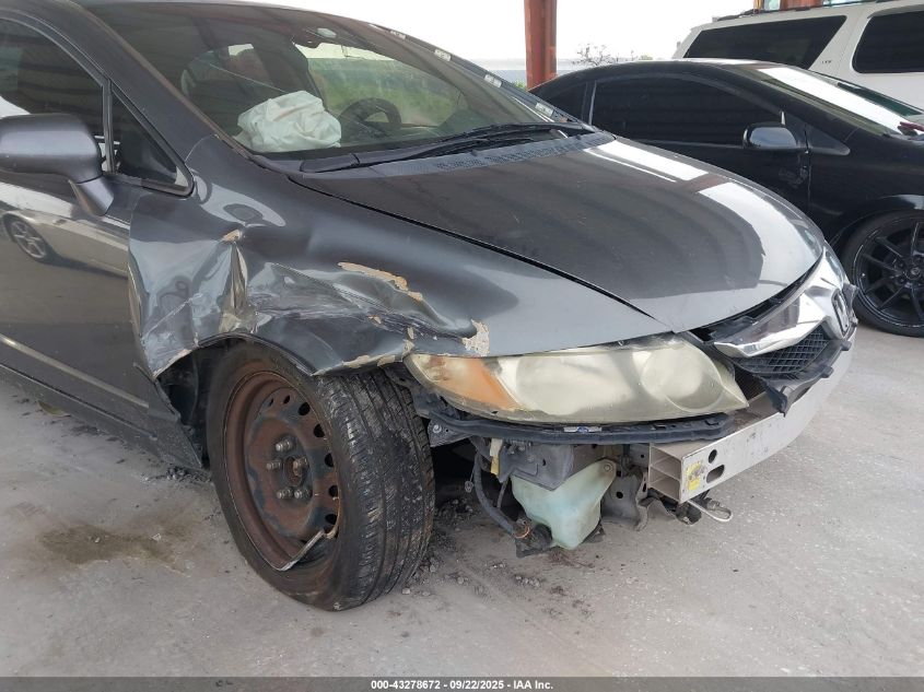 2010 Honda Civic Lx VIN: 2HGFA1F52AH327384 Lot: 43278672