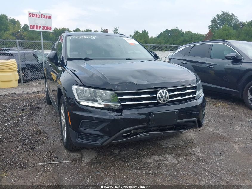 2018 Volkswagen Tiguan 2.0T Se/2.0T Sel VIN: 3VV2B7AXXJM067745 Lot: 43278673