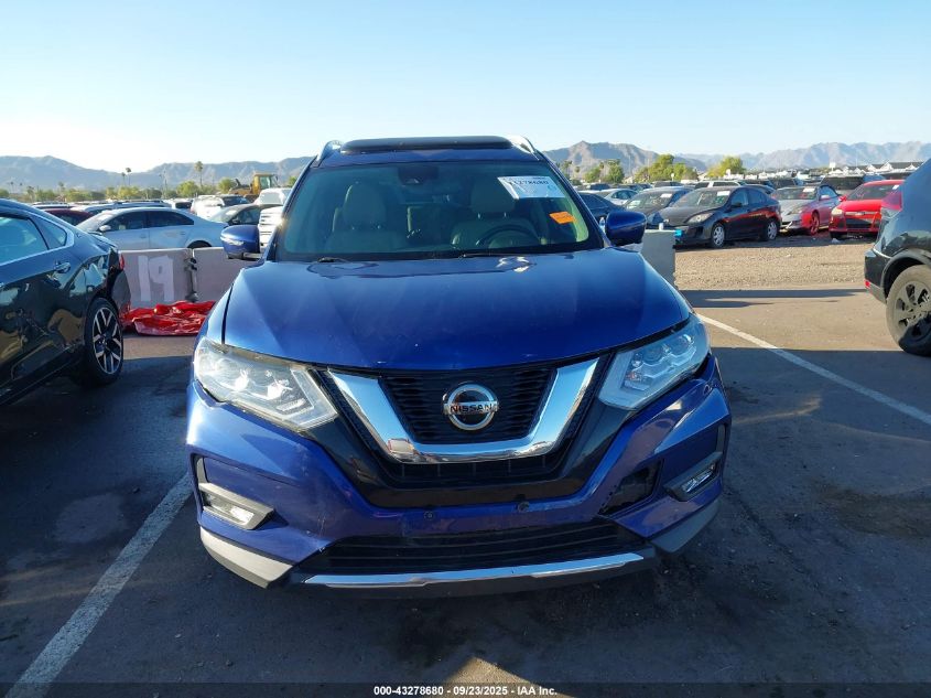 2018 Nissan Rogue Sl VIN: JN8AT2MV6JW341905 Lot: 43278680