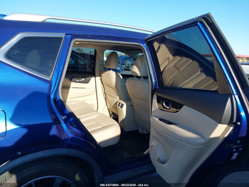 2018 Nissan Rogue Sl VIN: JN8AT2MV6JW341905 Lot: 43278680