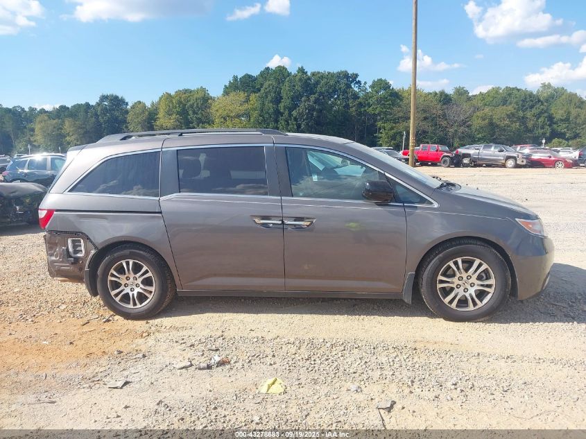 2011 Honda Odyssey Ex-L VIN: 5FNRL5H68BB066269 Lot: 43278683