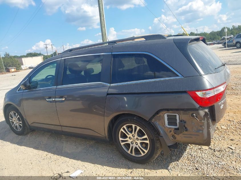 2011 Honda Odyssey Ex-L VIN: 5FNRL5H68BB066269 Lot: 43278683