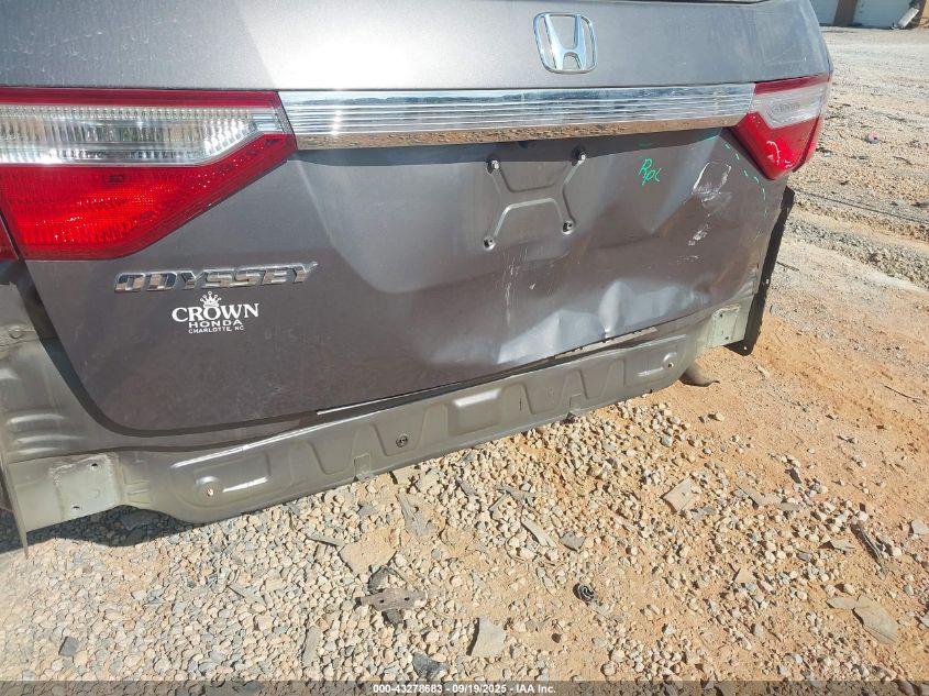 2011 Honda Odyssey Ex-L VIN: 5FNRL5H68BB066269 Lot: 43278683