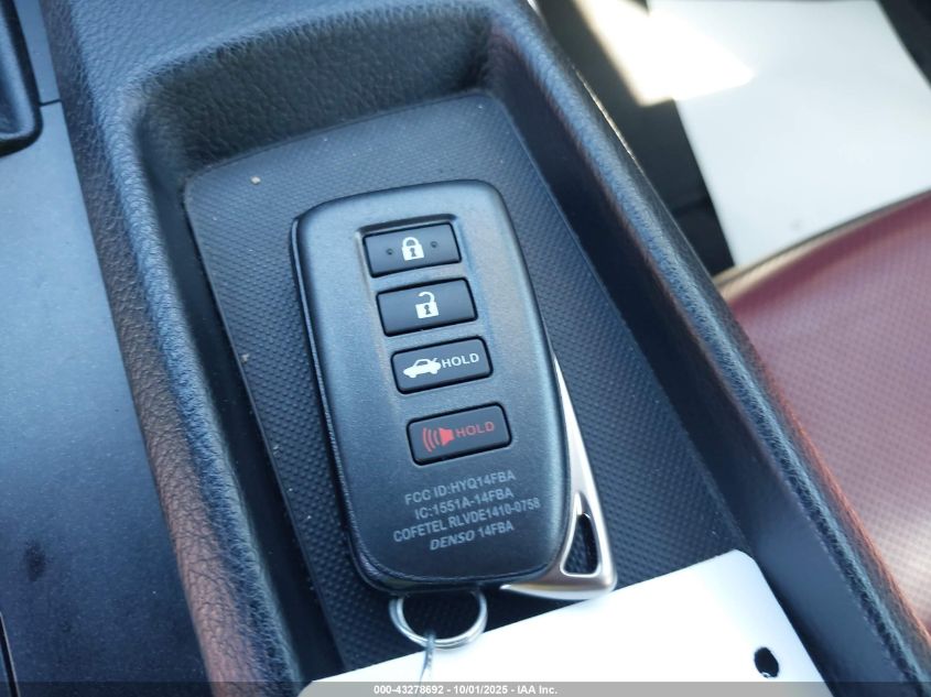 2016 Lexus Is 200T VIN: JTHBA1D26G5002046 Lot: 43278692