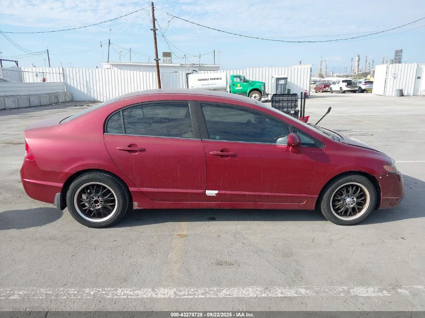 2008 Honda Civic Lx VIN: 1HGFA16588L117272 Lot: 43278728