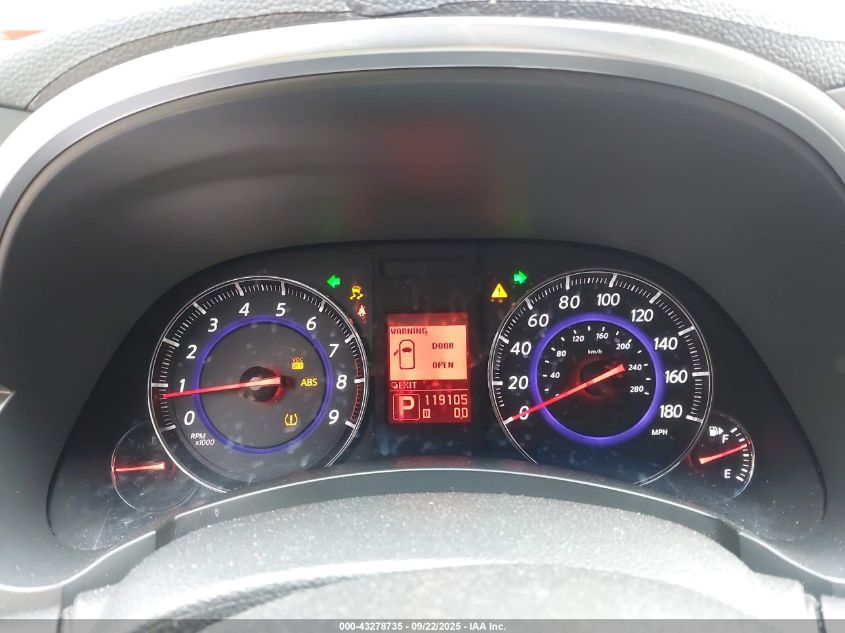 2009 Infiniti Fx35 VIN: JNRAS18W59M158823 Lot: 43278735