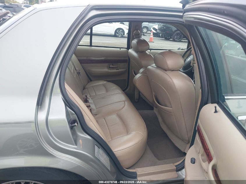 2001 Mercury Grand Marquis Ls VIN: 2MEFM75W01X619476 Lot: 43278746