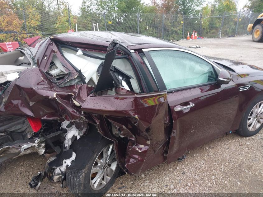 2016 Kia Optima Lx VIN: 5XXGT4L34GG075442 Lot: 43278751