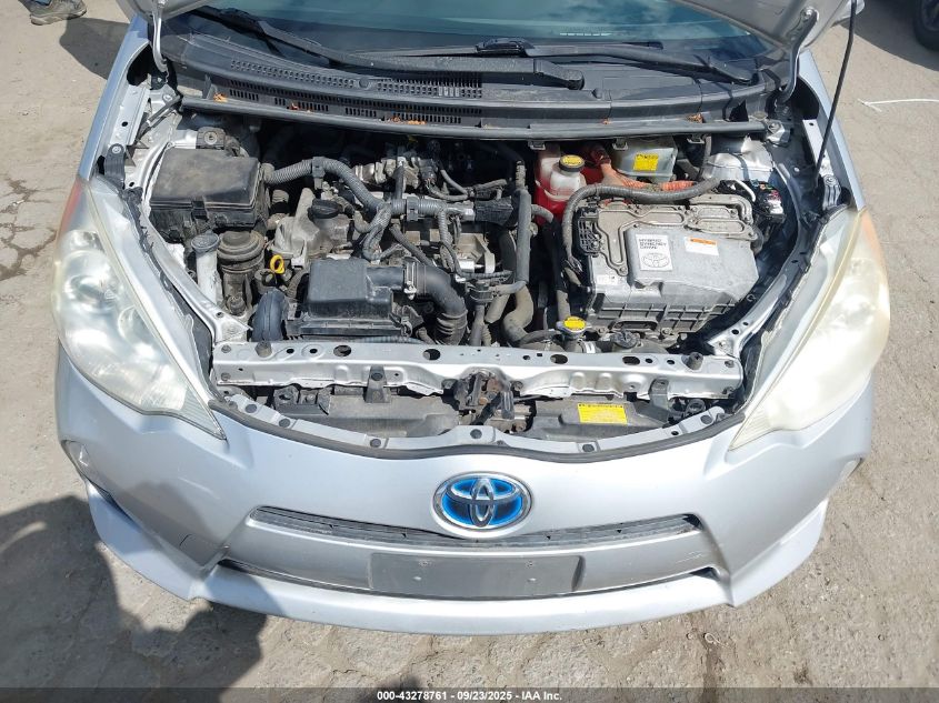 2013 Toyota Prius C One VIN: JTDKDTB38D1528018 Lot: 43278761