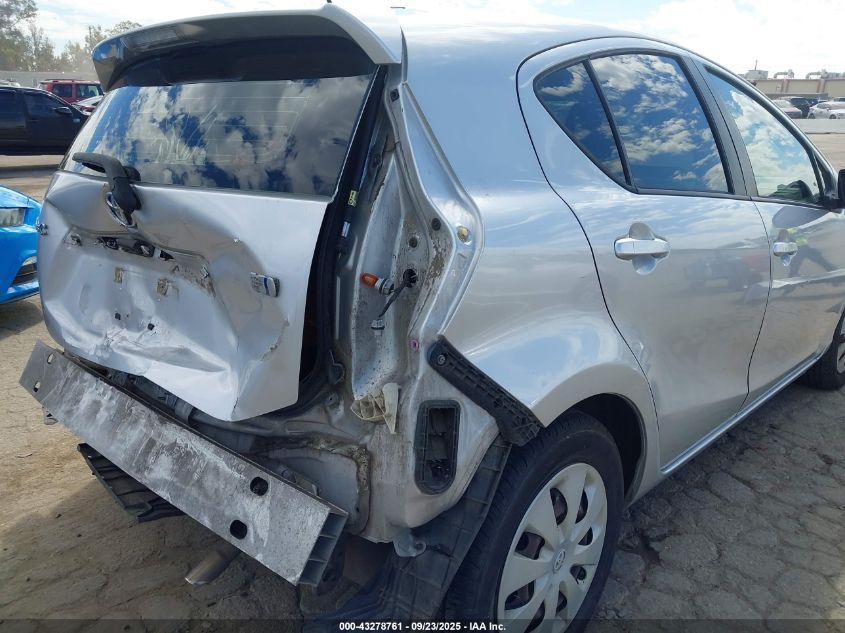 2013 Toyota Prius C One VIN: JTDKDTB38D1528018 Lot: 43278761