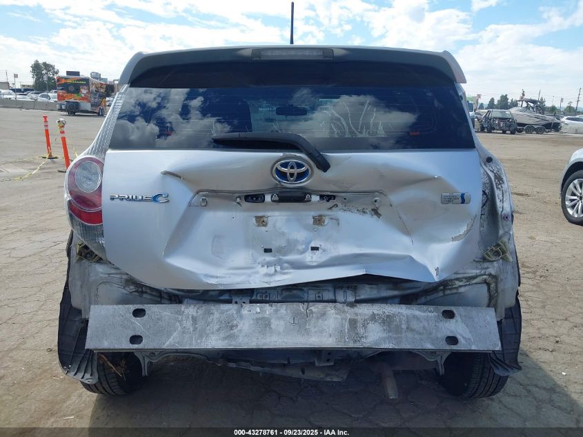 2013 Toyota Prius C One VIN: JTDKDTB38D1528018 Lot: 43278761