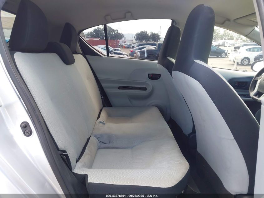 2013 Toyota Prius C One VIN: JTDKDTB38D1528018 Lot: 43278761