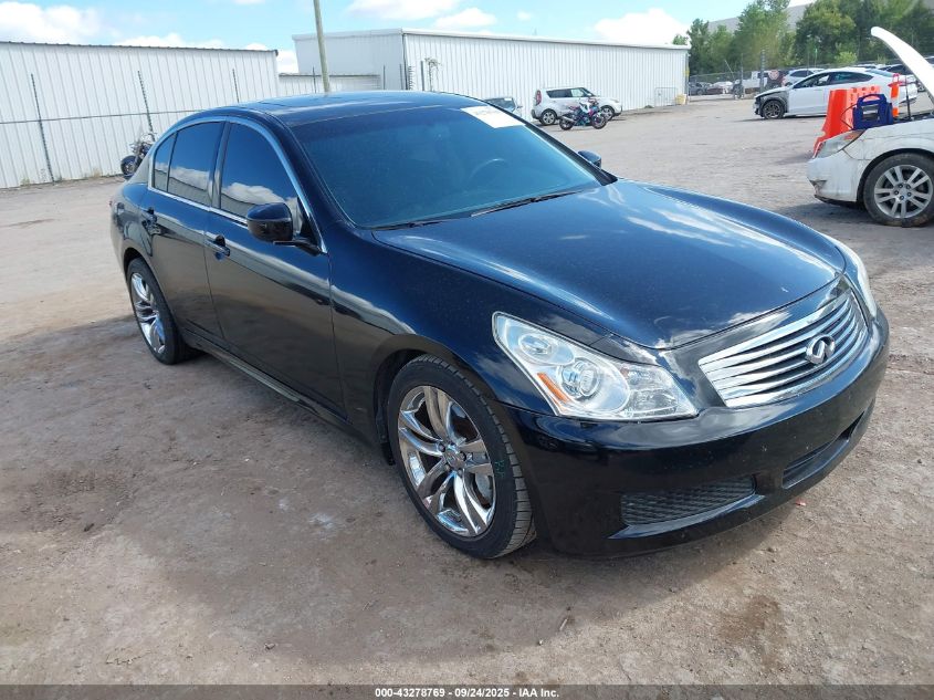 INFINITI G37 2009. Lot# 43278769. VIN JNKCV61E99M304072. Photo 1