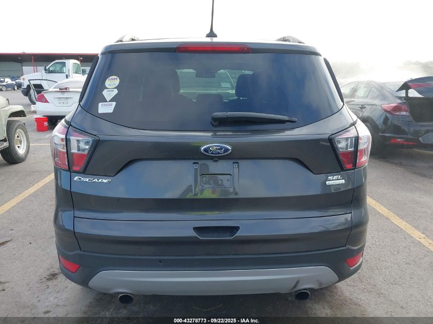 2018 Ford Escape Sel VIN: 1FMCU0HD7JUB27178 Lot: 43278773