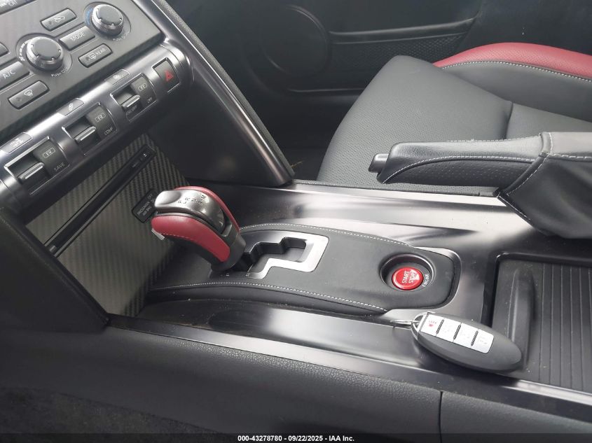 2016 Nissan Gt-R Black Edition VIN: JN1AR5EFXGM290760 Lot: 43278780