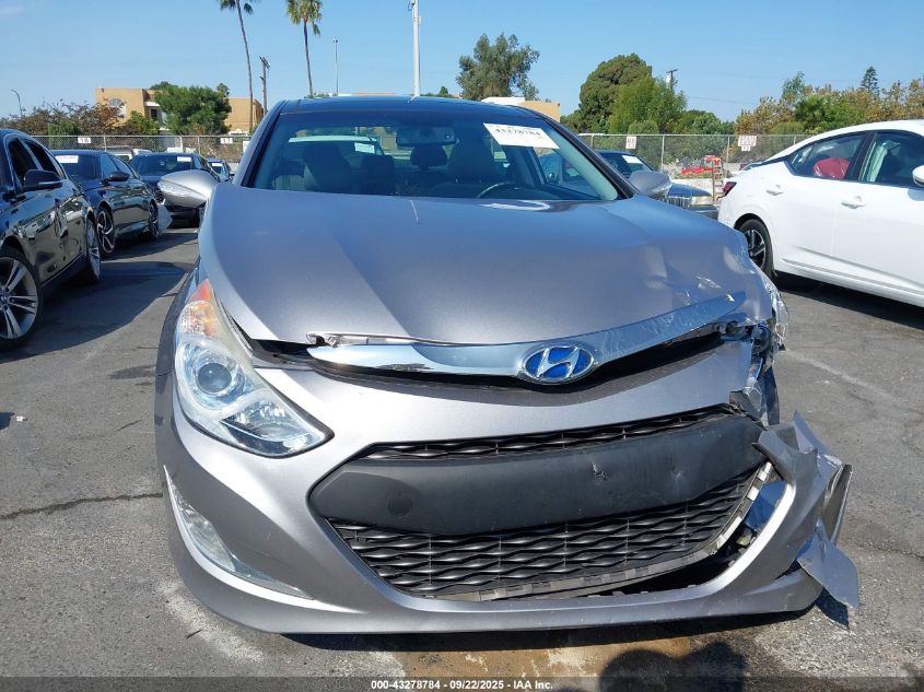 2013 Hyundai Sonata Hybrid VIN: KMHEC4A47DA051142 Lot: 43278784