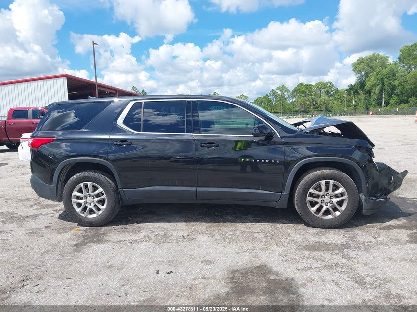 2020 CHEVROLET TRAVERSE FWD LS - 1GNERFKW3LJ272354