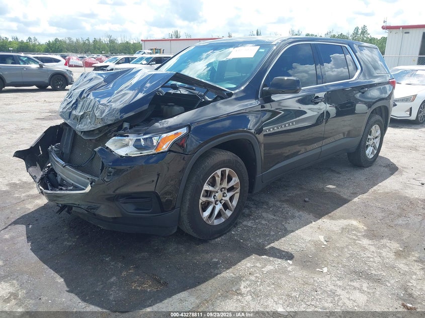 2020 CHEVROLET TRAVERSE FWD LS - 1GNERFKW3LJ272354