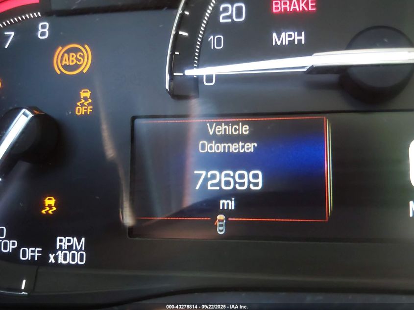 2018 Cadillac Xt5 Luxury VIN: 1GYKNDRS7JZ197455 Lot: 43278814