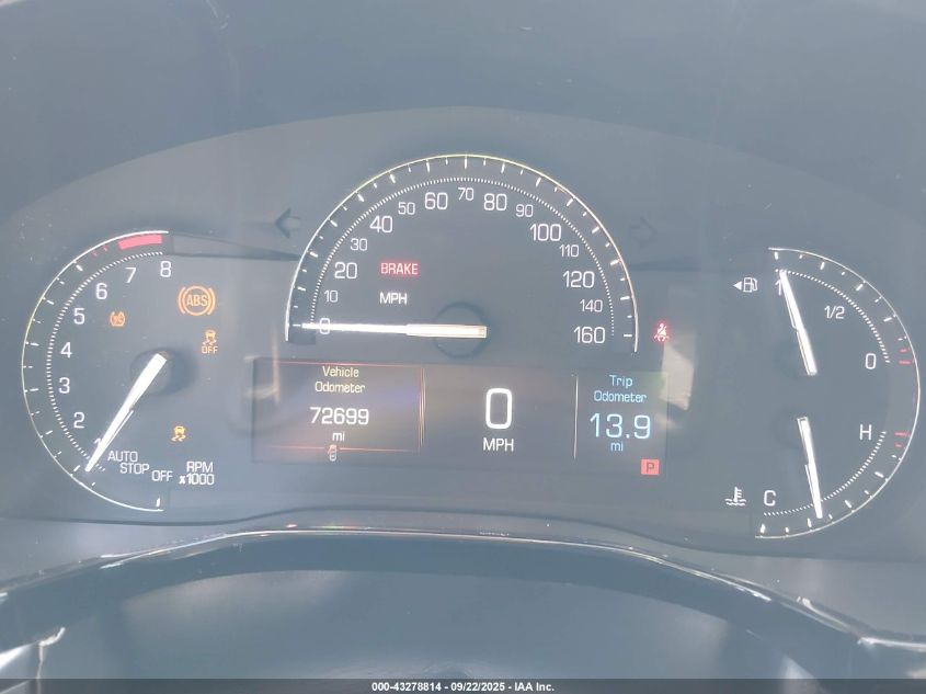 2018 Cadillac Xt5 Luxury VIN: 1GYKNDRS7JZ197455 Lot: 43278814