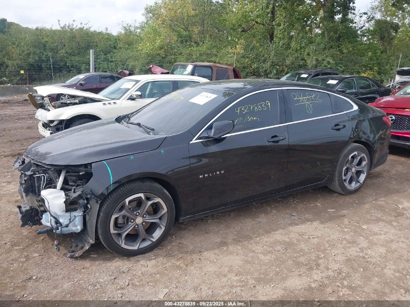 2021 Chevrolet Malibu Fwd Lt VIN: 1G1ZD5ST6MF056522 Lot: 43278839