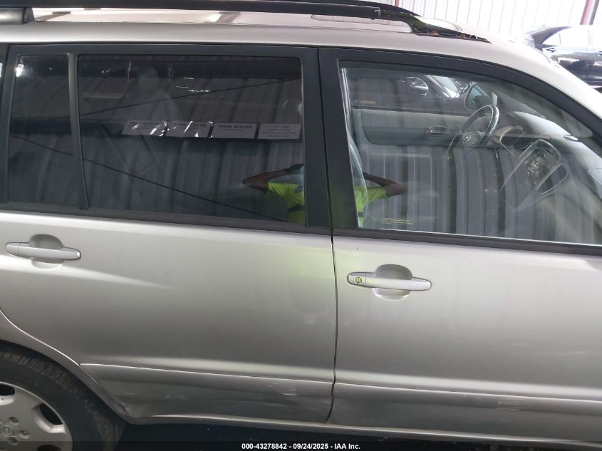 2006 Toyota Highlander Limited V6 VIN: JTEEP21A860144016 Lot: 43278842