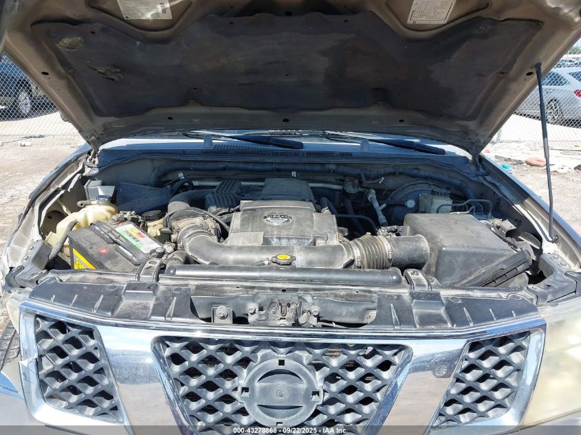 2005 Nissan Pathfinder Le VIN: 5N1AR18U05C744450 Lot: 43278868