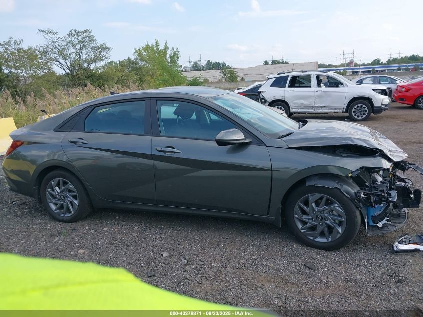 2025 Hyundai Elantra Hybrid Blue VIN: KMHLM4DJ5SU140872 Lot: 43278871