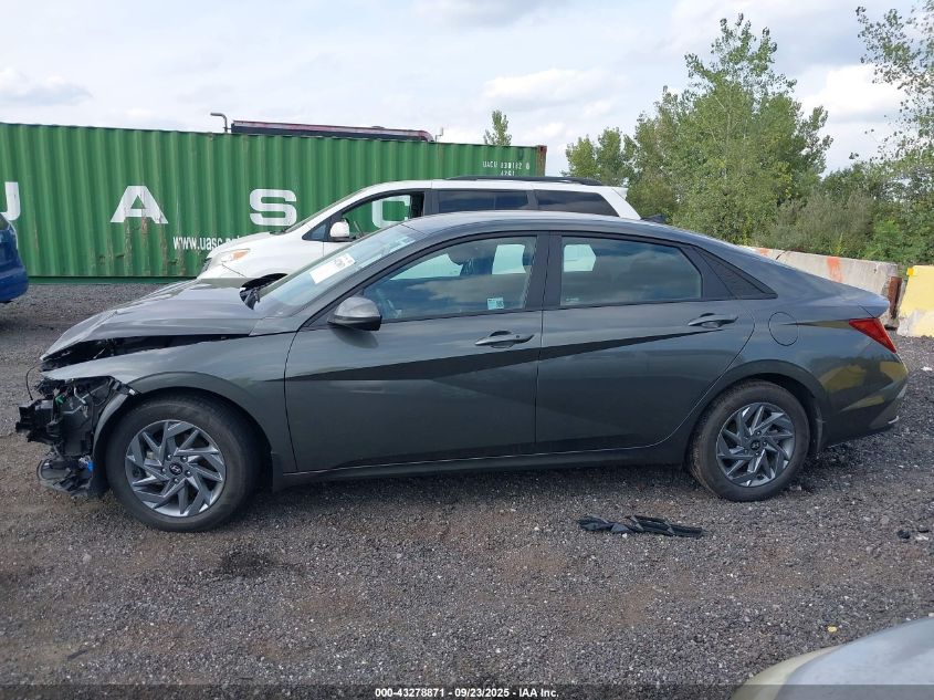 2025 Hyundai Elantra Hybrid Blue VIN: KMHLM4DJ5SU140872 Lot: 43278871